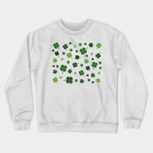 St Patricks day pattern Crewneck Sweatshirt